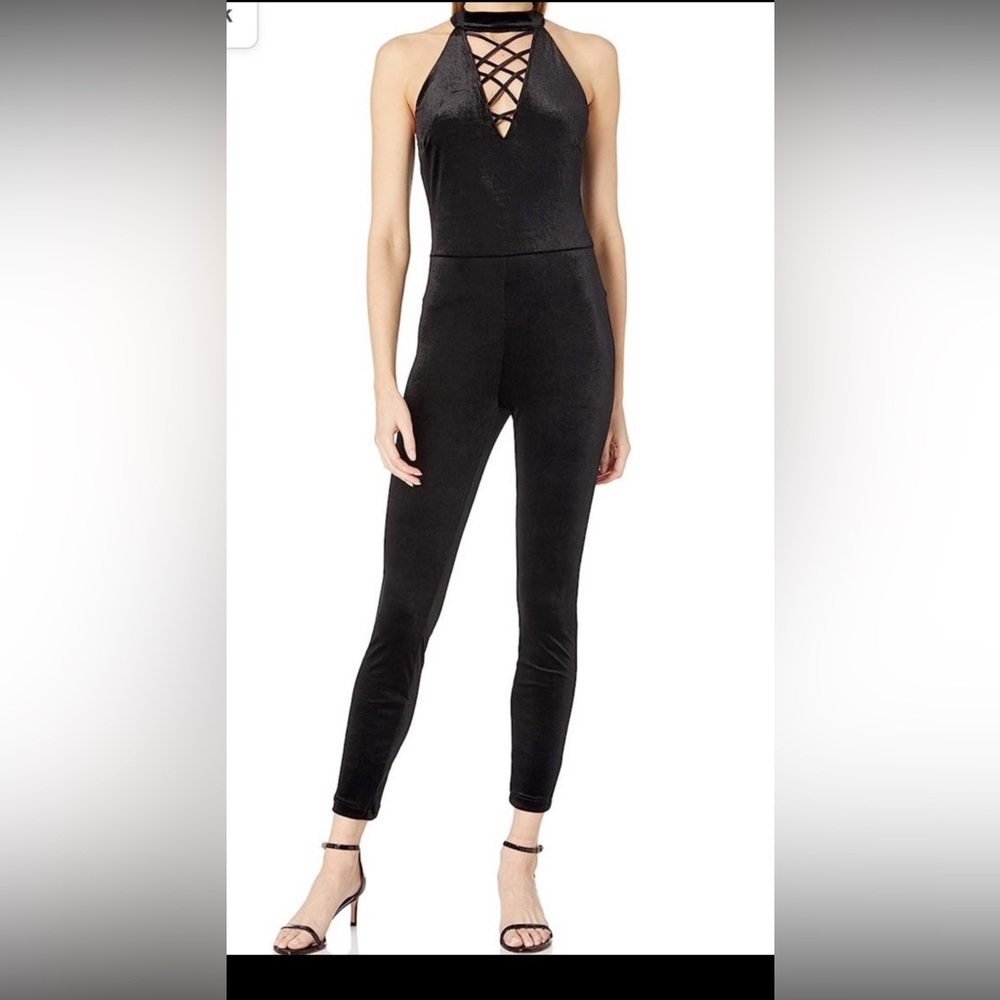 Guess Lace Up Jumpsuit